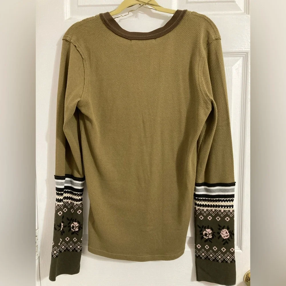 Free People Mikah Layering Cuff Army Combo - Picture 3 of 6